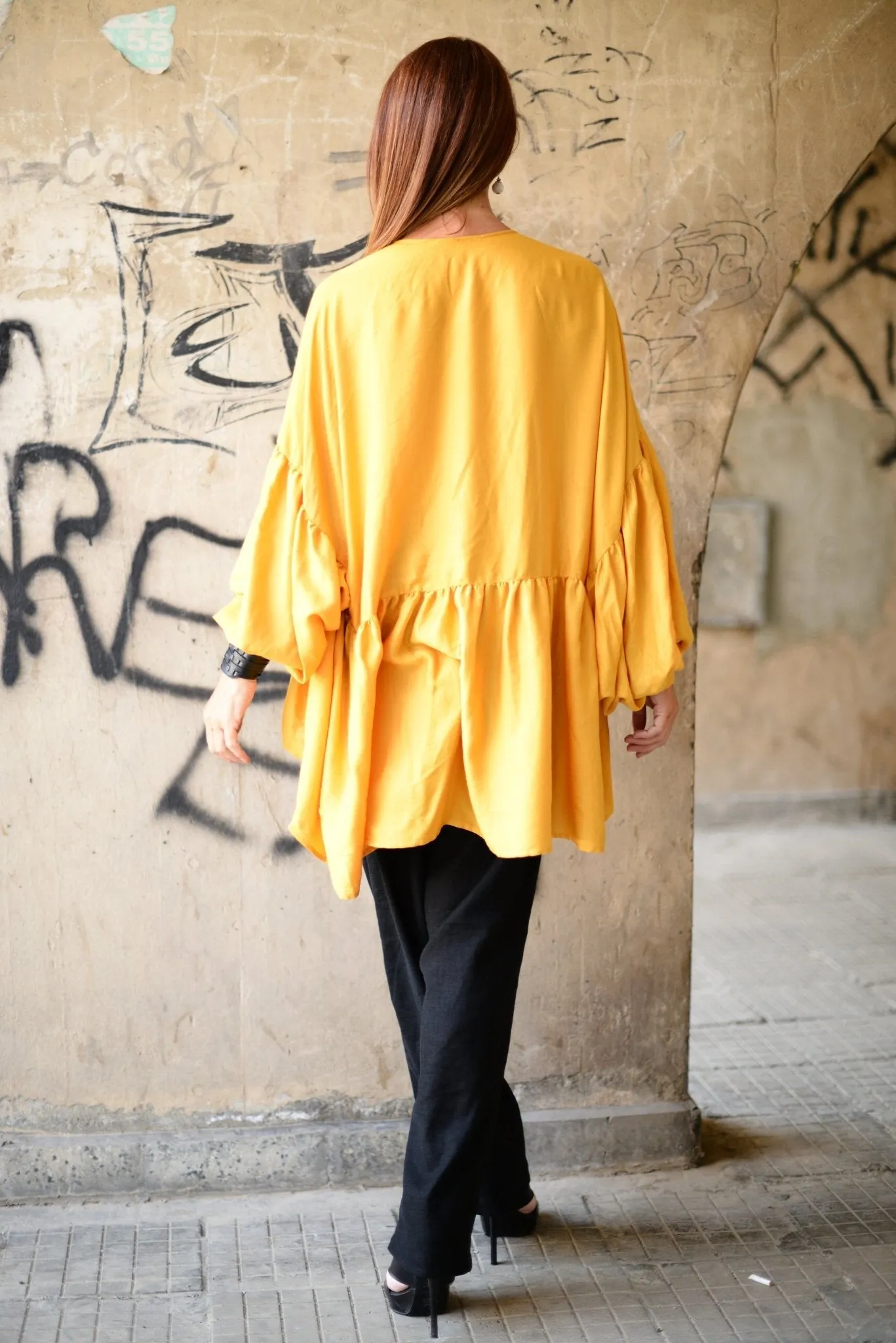 SALI Loose Flounces Top  SALE