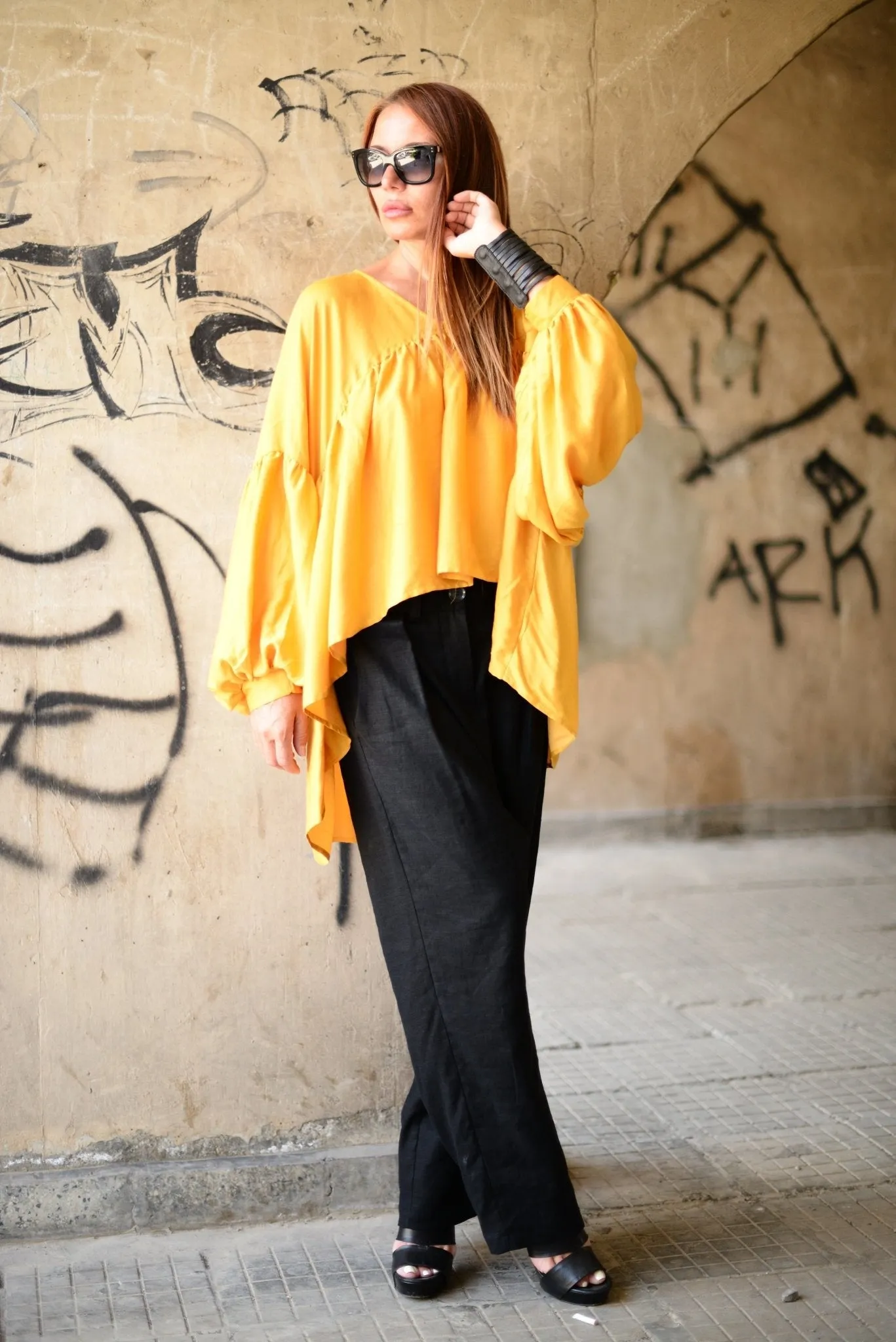 SALI Loose Flounces Top  SALE