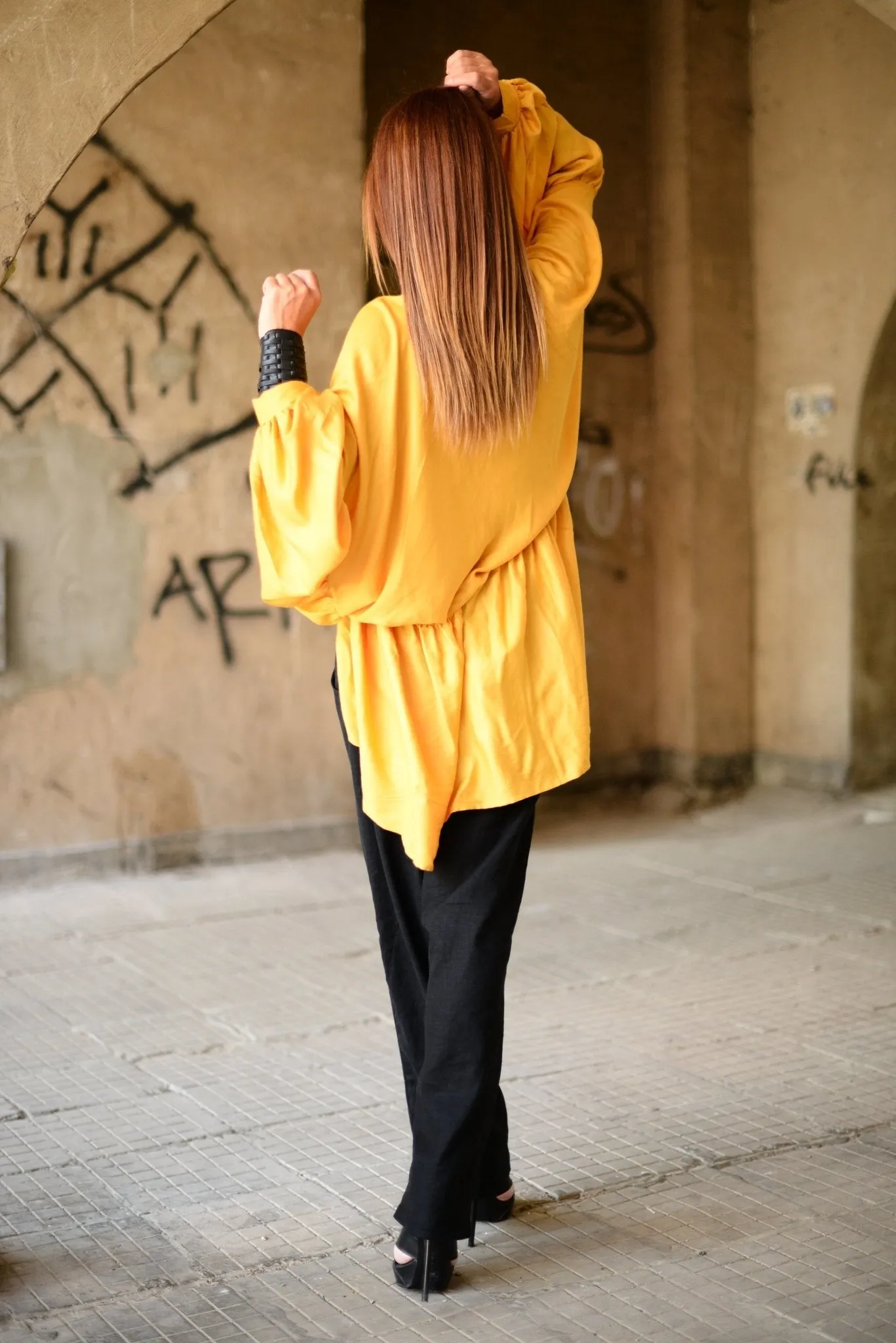 SALI Loose Flounces Top  SALE