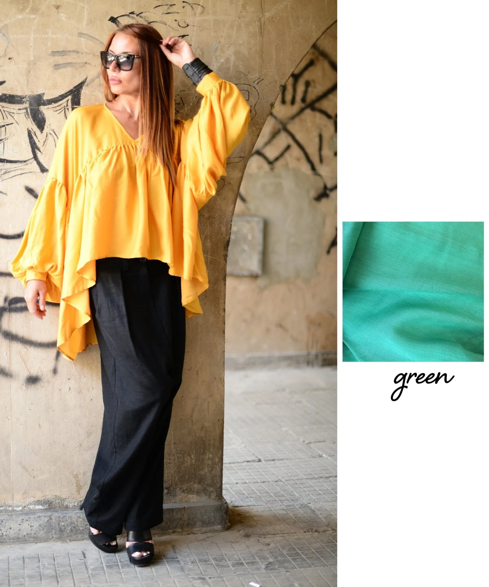 SALI Loose Flounces Top  SALE