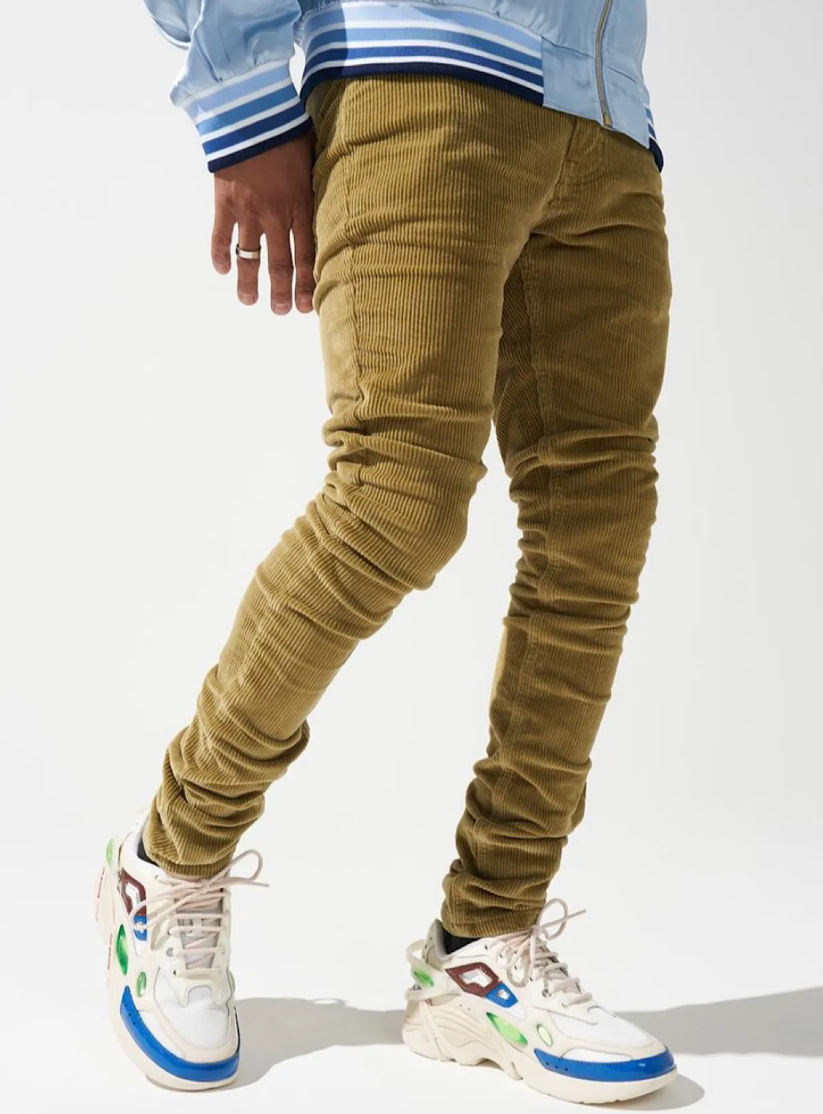 Serenede Jeans - Corduroy - Brass - Brass-OLI