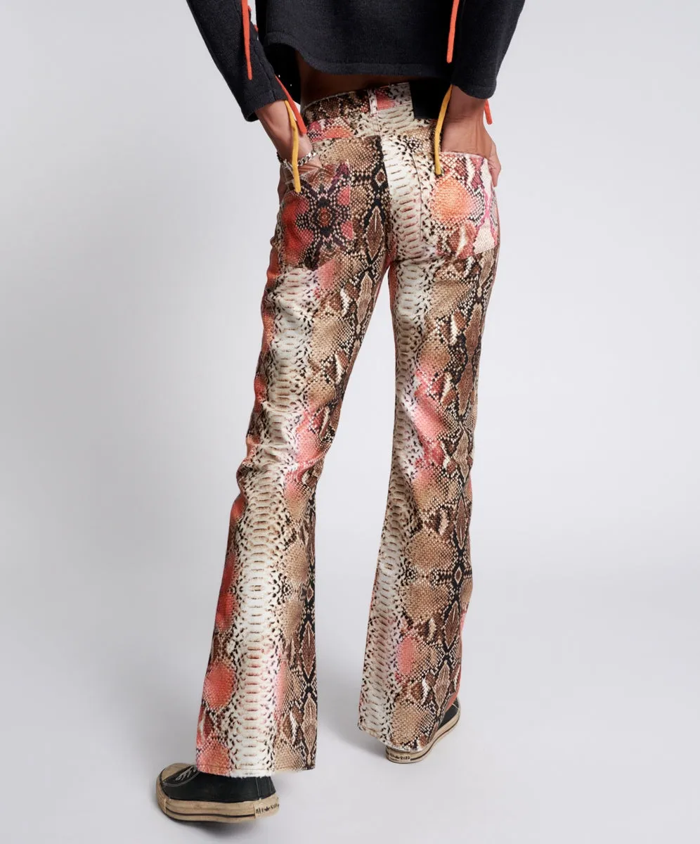 SERPENT CHARLIE SLIM HIGH WAIST BOOTCUT JEANS
