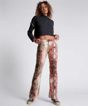 SERPENT CHARLIE SLIM HIGH WAIST BOOTCUT JEANS