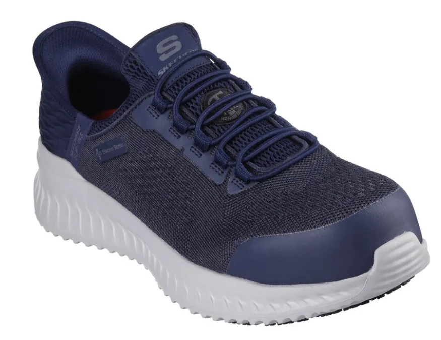 Skechers Men's Slip Resistant Composite Toe ESD Work Shoe 200298/NVY