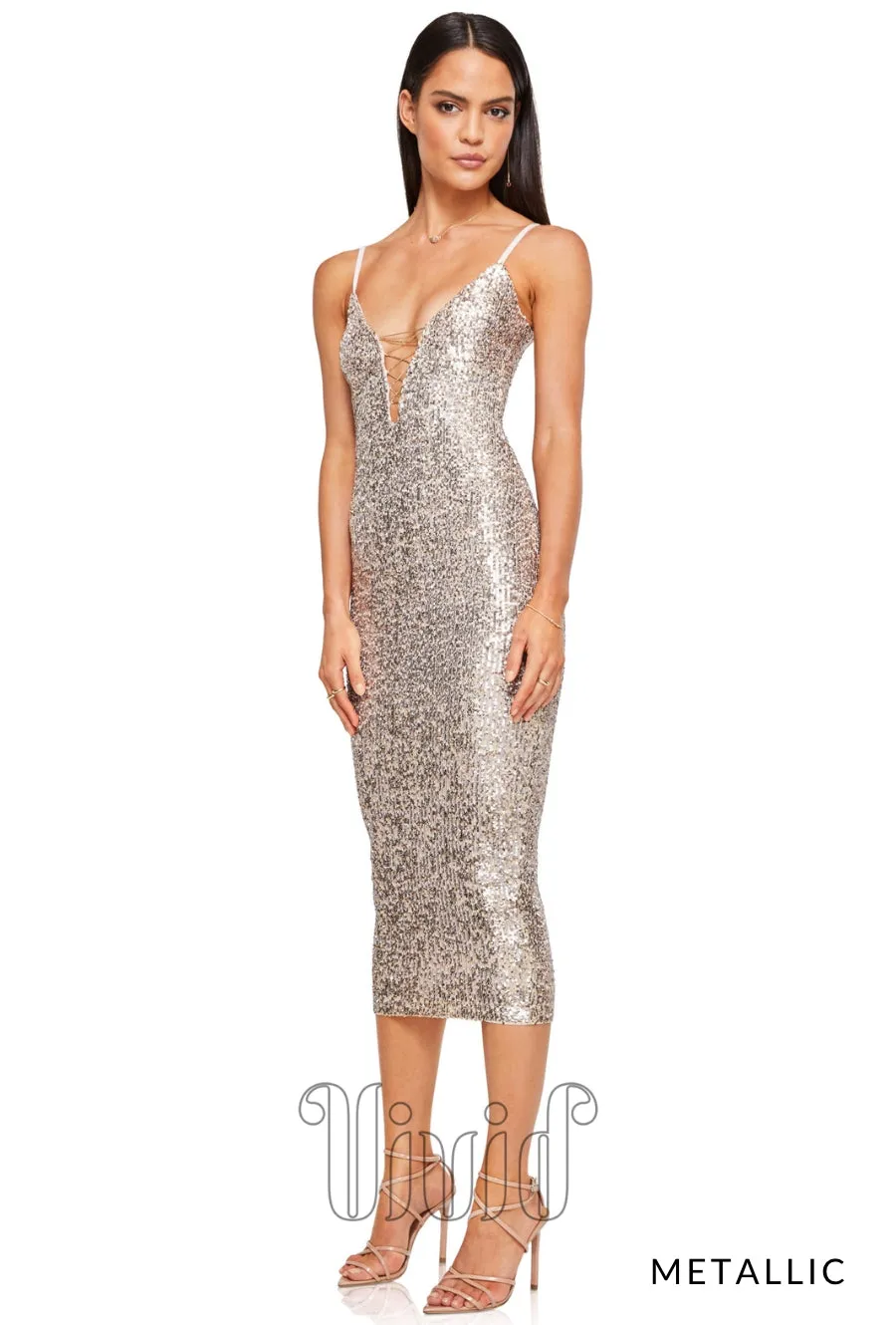 Sublime Lace Up Midi