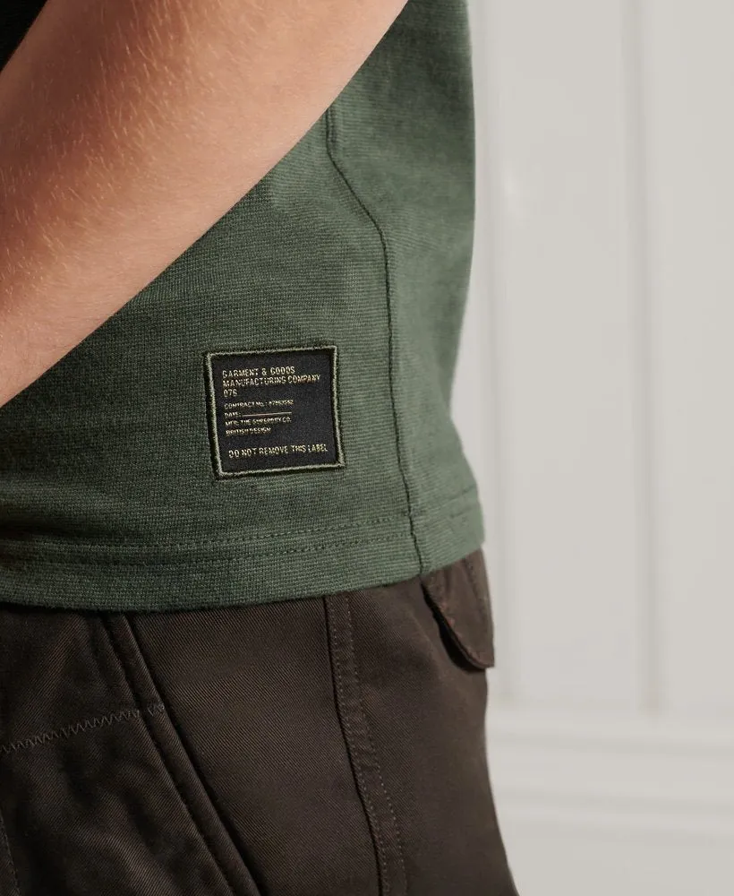 Superdry Military Graphic T-Shirt - Olive Black Feeder
