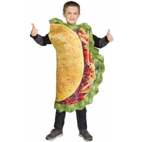 Taco Costume - Child Size To 14
