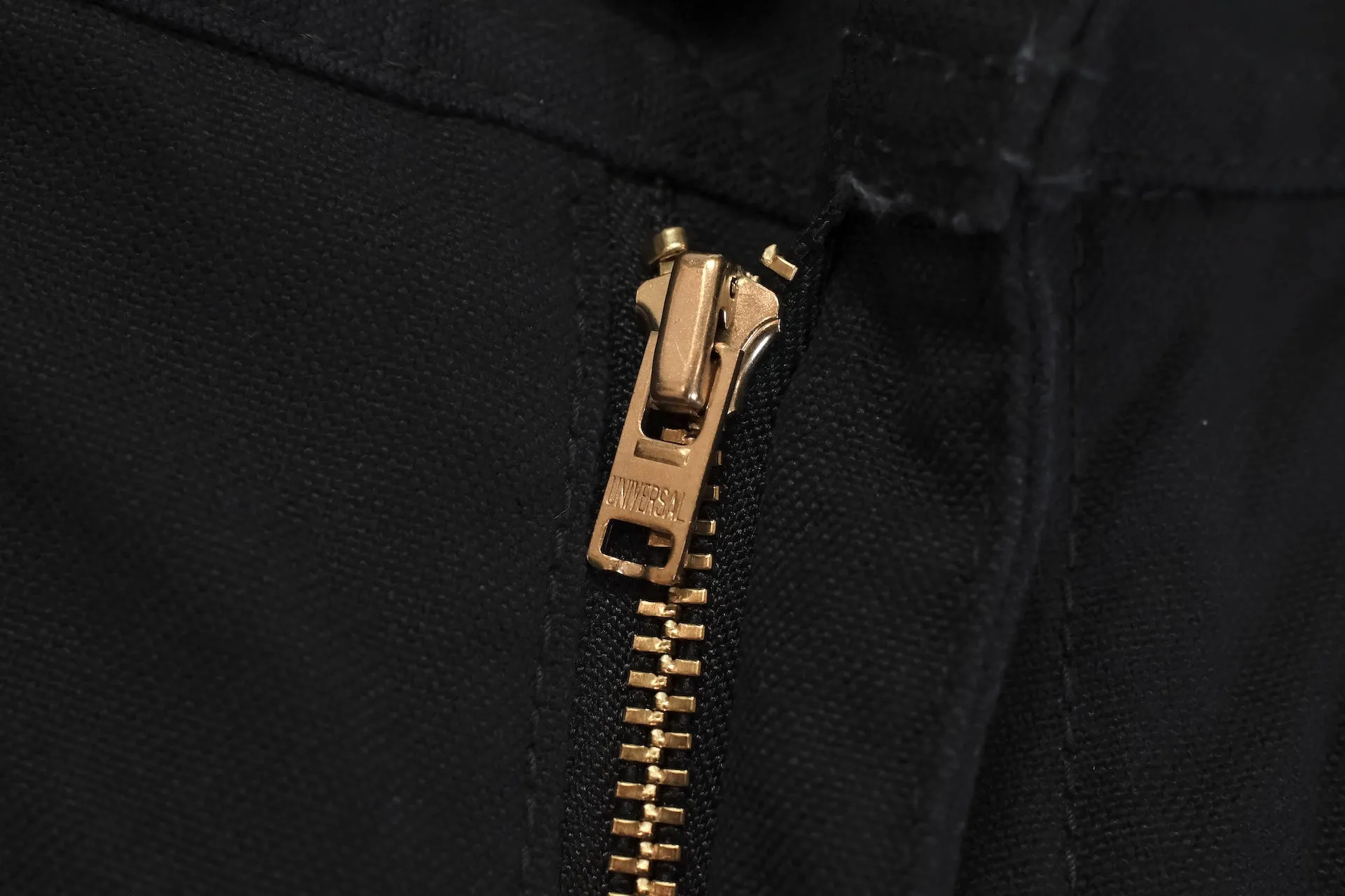 The Flat Head 11oz Duck Canvas Worker Pants (Black)