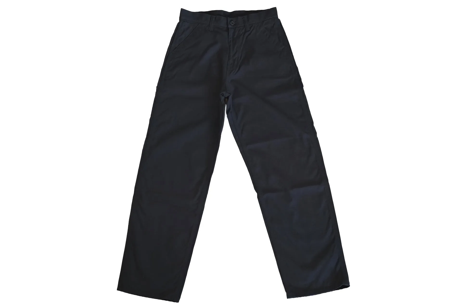 The Flat Head 11oz Duck Canvas Worker Pants (Black)