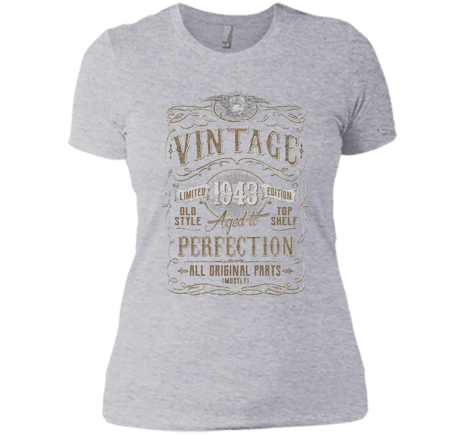 Vintage Made In 1943 Birthday Gift Idea T Shirt