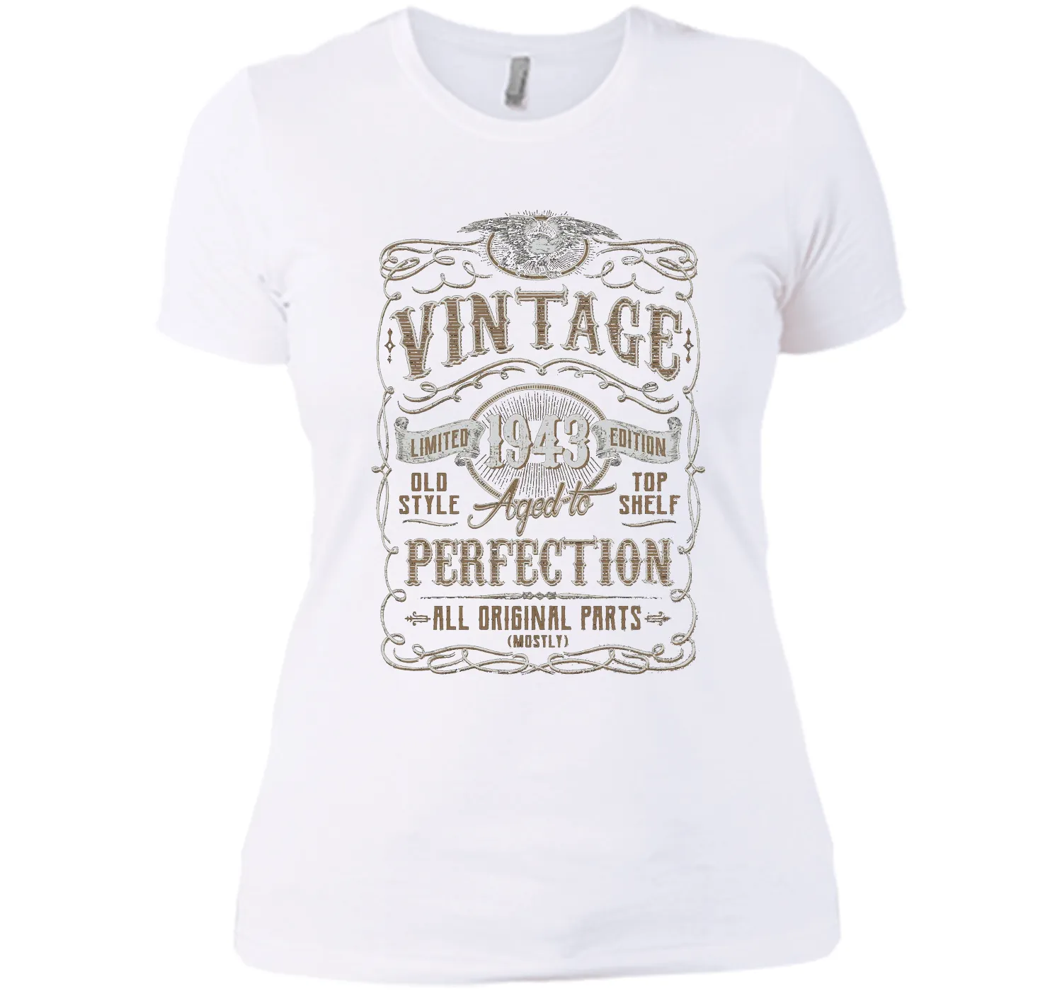 Vintage Made In 1943 Birthday Gift Idea T Shirt