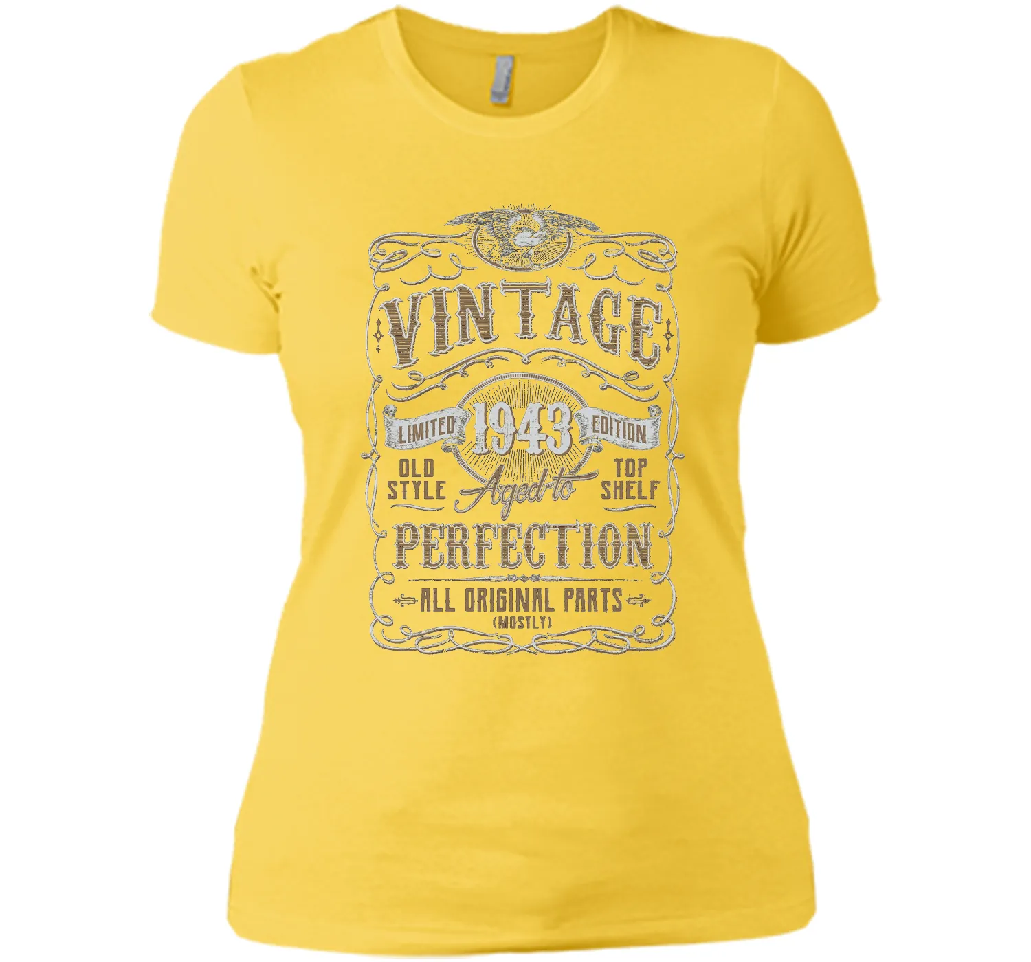 Vintage Made In 1943 Birthday Gift Idea T Shirt