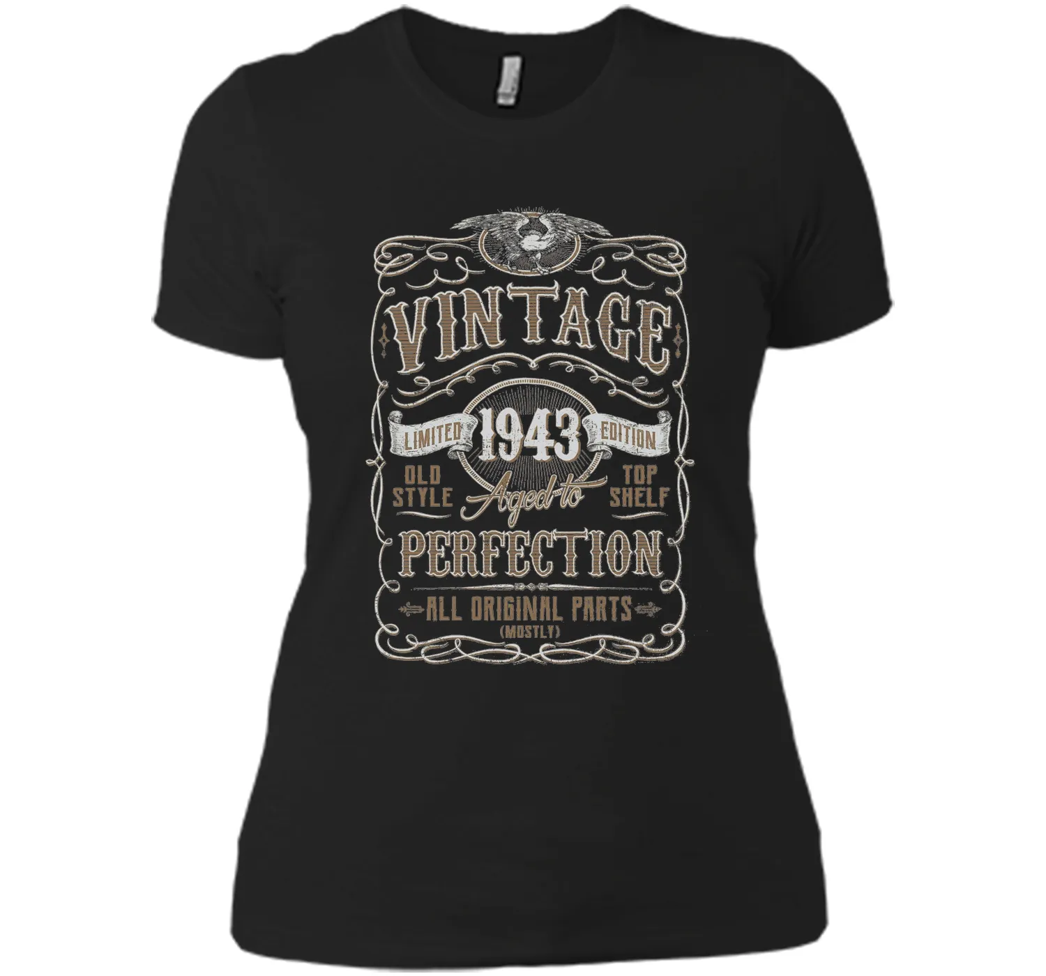 Vintage Made In 1943 Birthday Gift Idea T Shirt