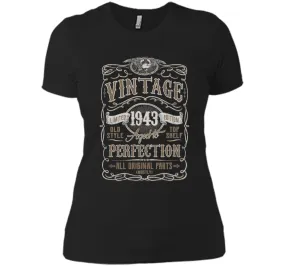Vintage Made In 1943 Birthday Gift Idea T Shirt