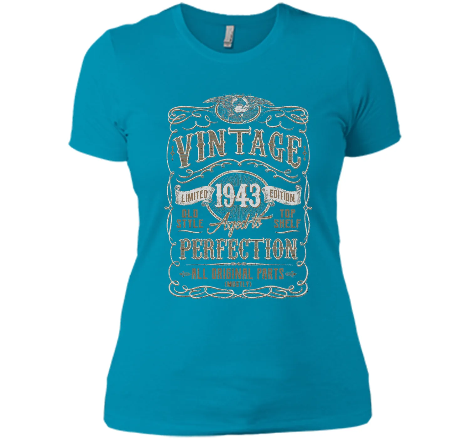 Vintage Made In 1943 Birthday Gift Idea T Shirt