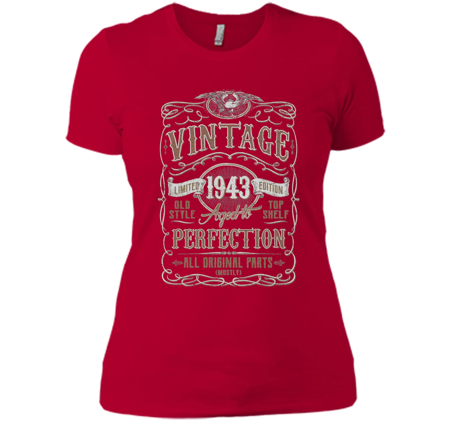 Vintage Made In 1943 Birthday Gift Idea T Shirt