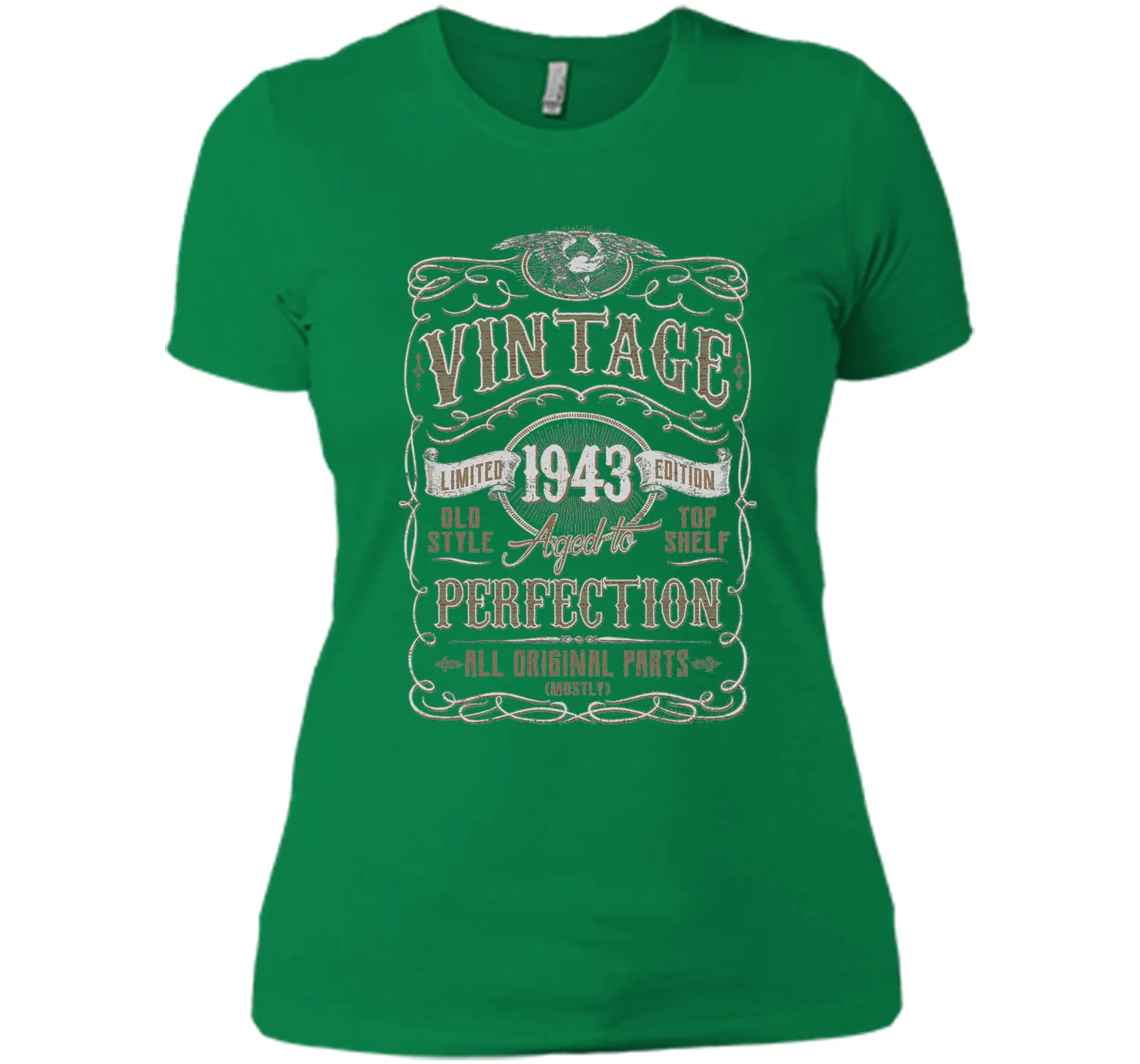 Vintage Made In 1943 Birthday Gift Idea T Shirt