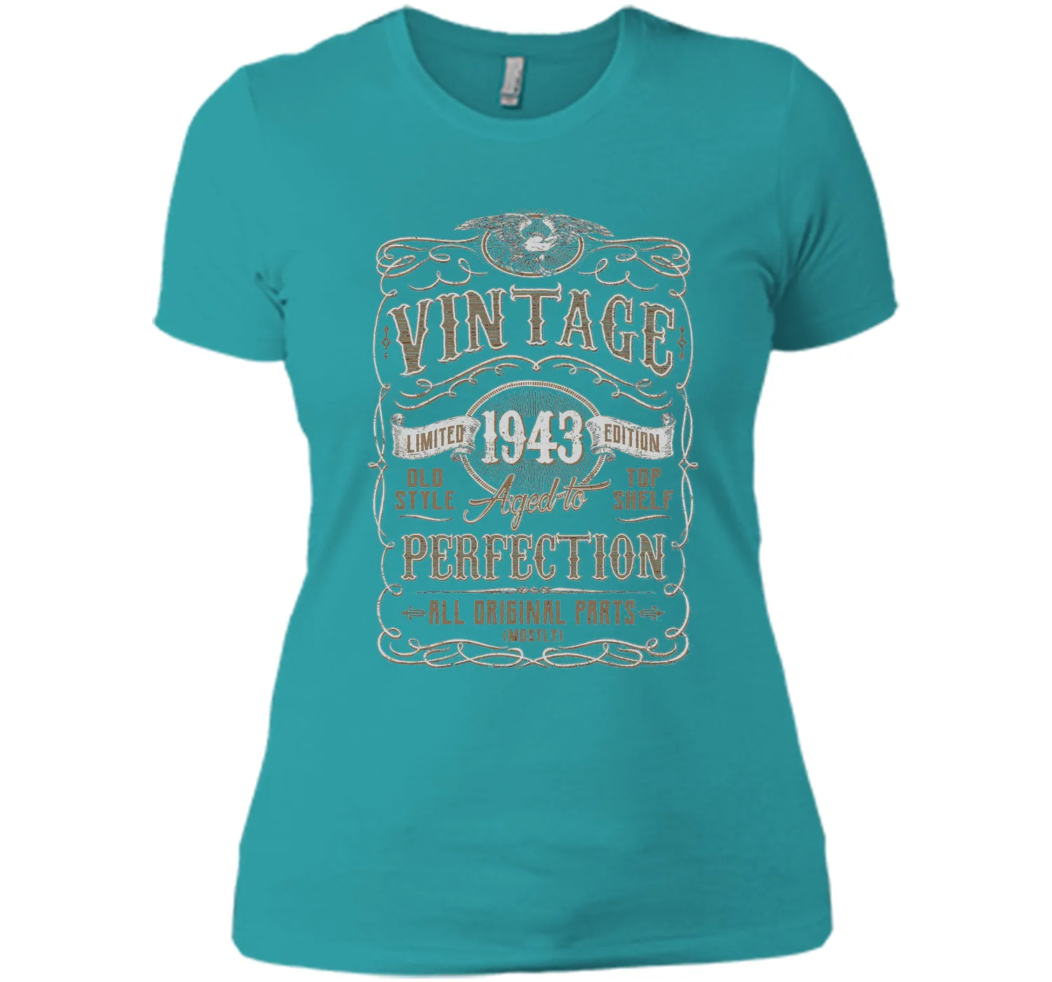 Vintage Made In 1943 Birthday Gift Idea T Shirt