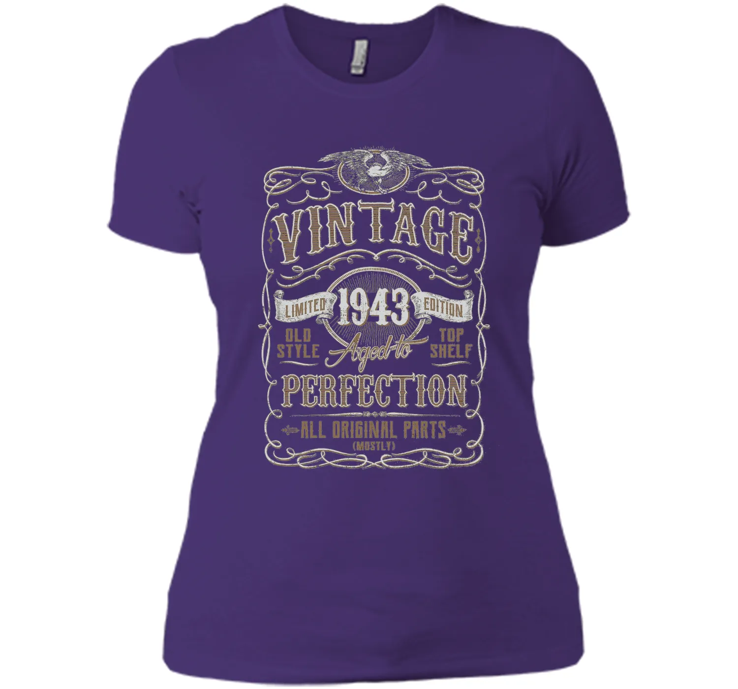 Vintage Made In 1943 Birthday Gift Idea T Shirt