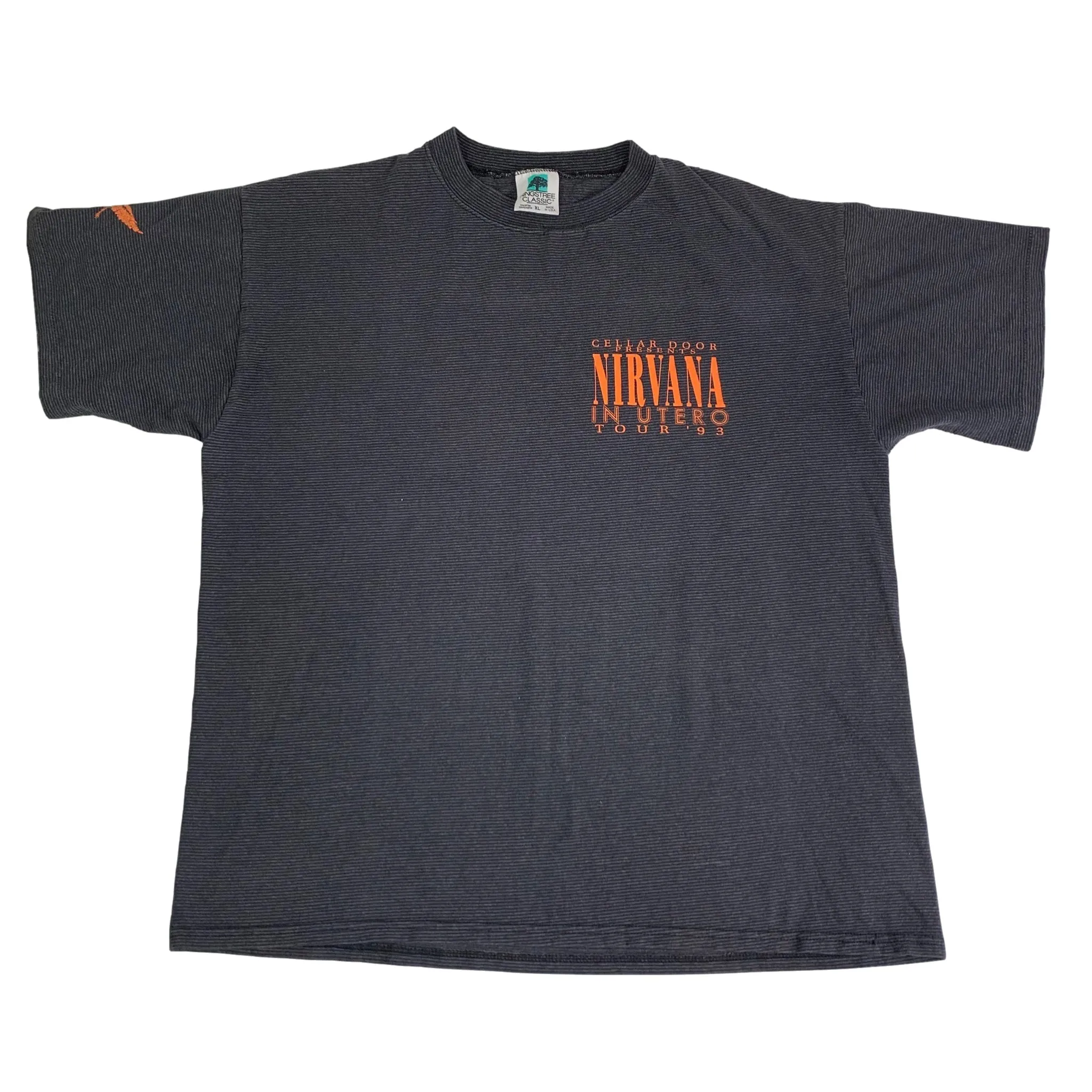 Vintage Nirvana Cellar Door "In Utero" Tour Crew T-Shirt