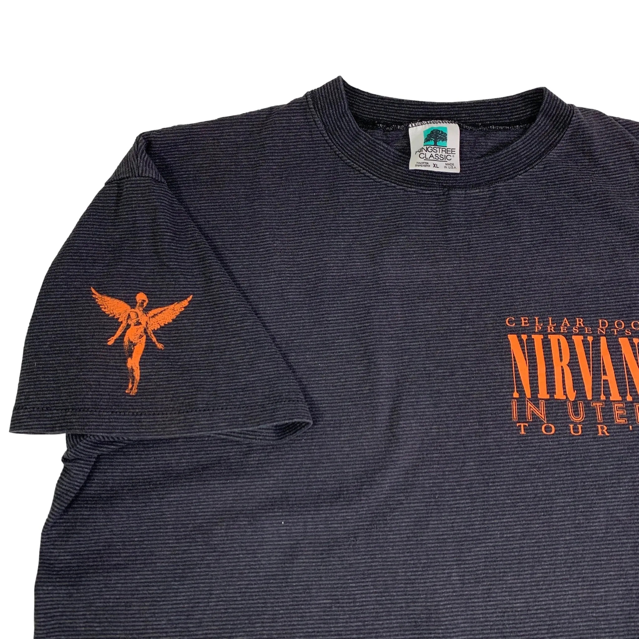 Vintage Nirvana Cellar Door "In Utero" Tour Crew T-Shirt