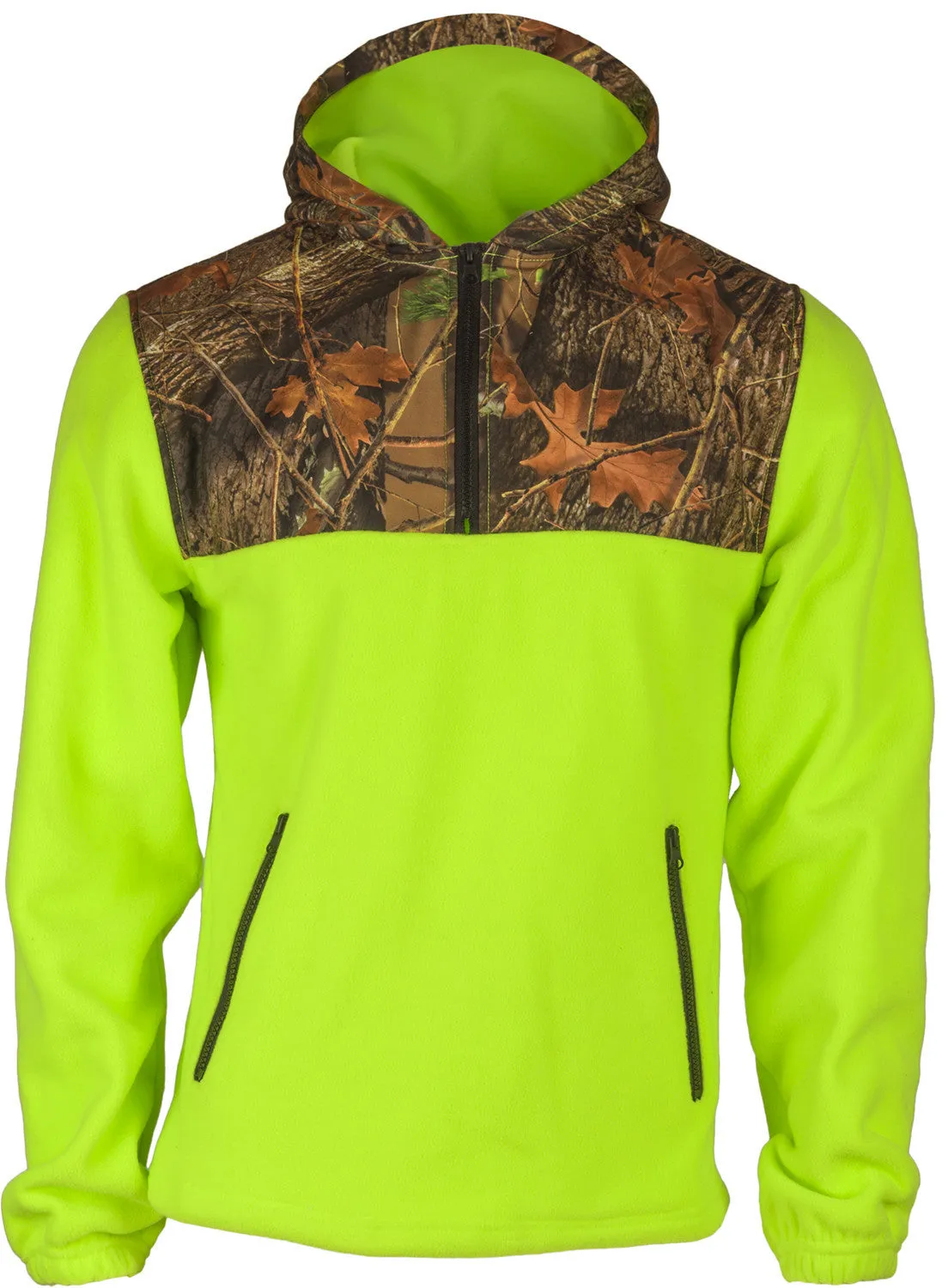 WOMEN'S CAMO C-MAX HOODED 1/4 ZIP HOODIE