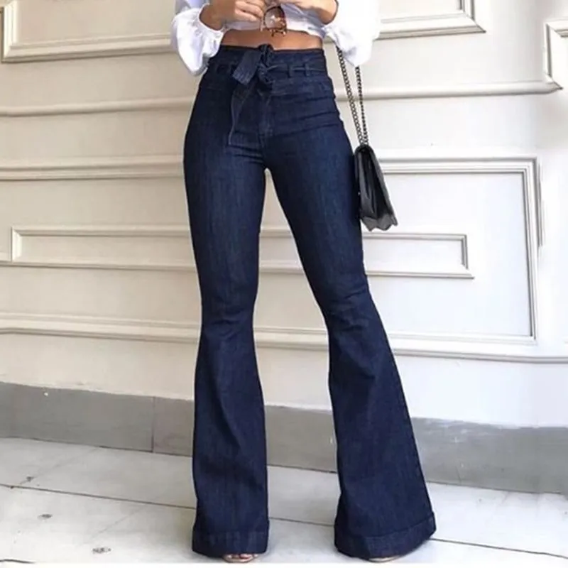 Women's Jeans High Waist Denim Pants