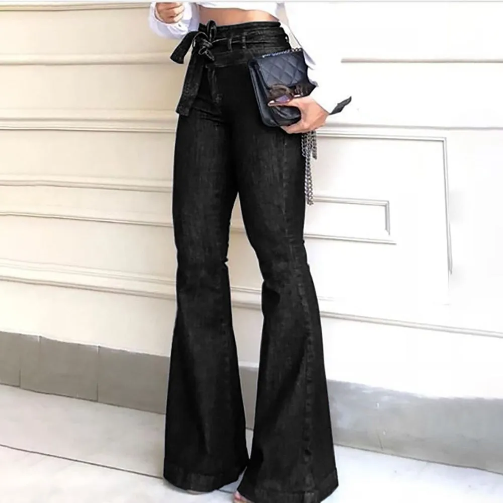 Women's Jeans High Waist Denim Pants