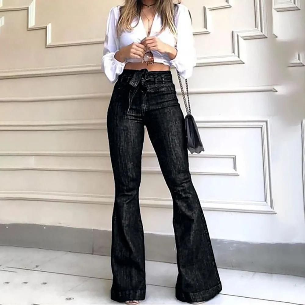 Women's Jeans High Waist Denim Pants