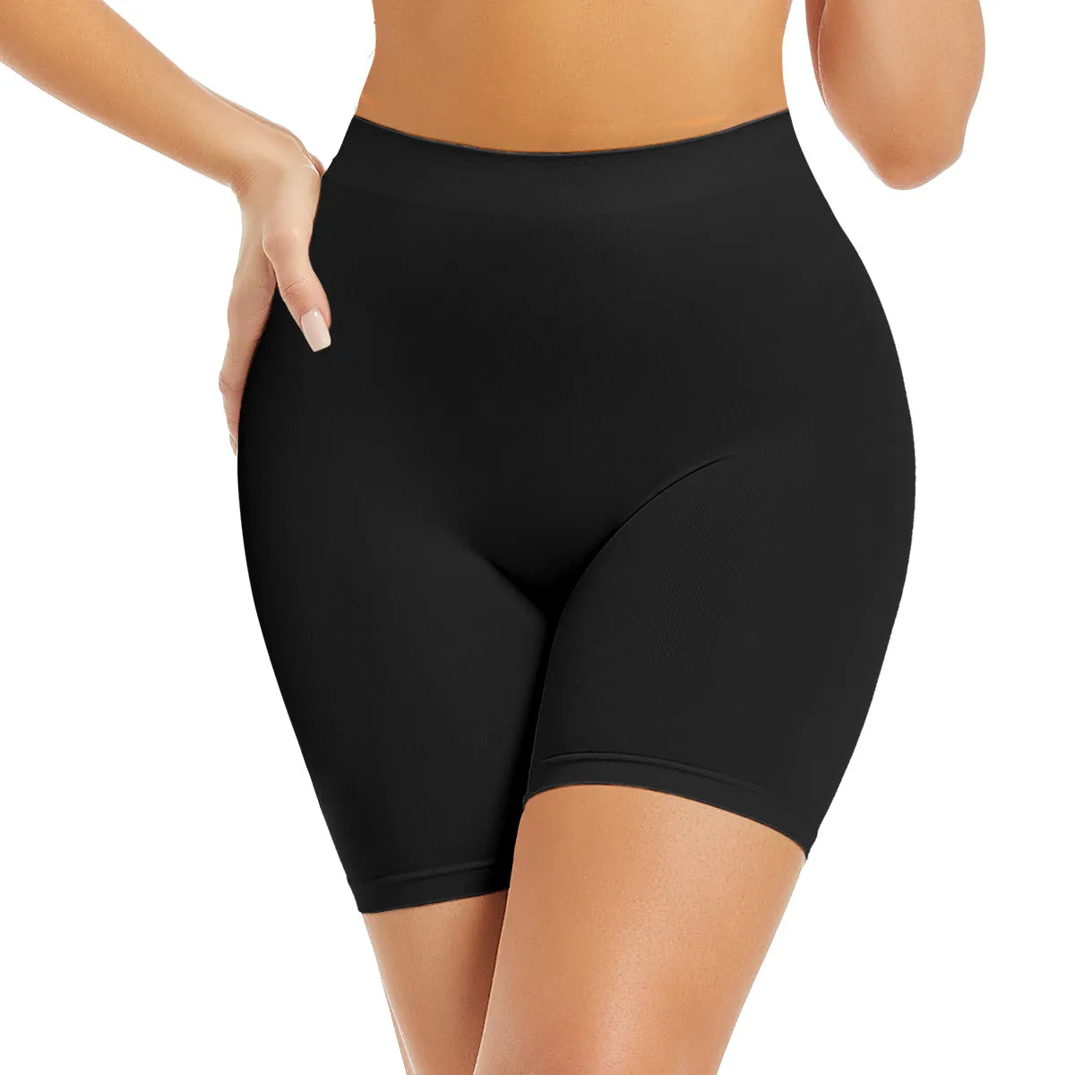 Womens Slip Shorts, Anti-Chafing Tummy ControlPanty Shorts LaceSeamless Undershorts For Dresses & Skirts