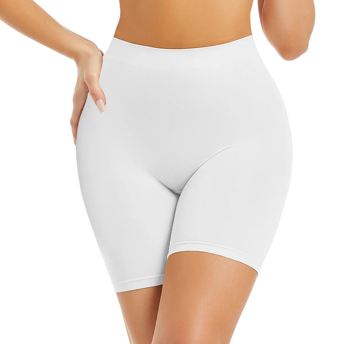Womens Slip Shorts, Anti-Chafing Tummy ControlPanty Shorts LaceSeamless Undershorts For Dresses & Skirts