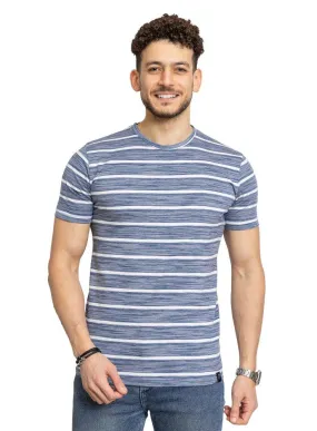 W.Striped Storm Striped Round T-shirt